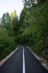 asphalt road