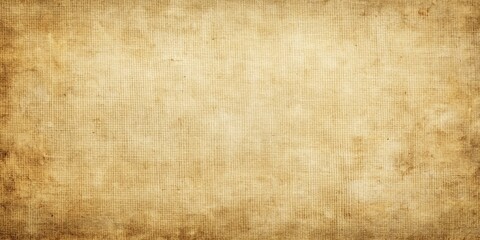 Obraz premium Grunge background with beige canvas texture, perfect for adding a rustic touch to designs
