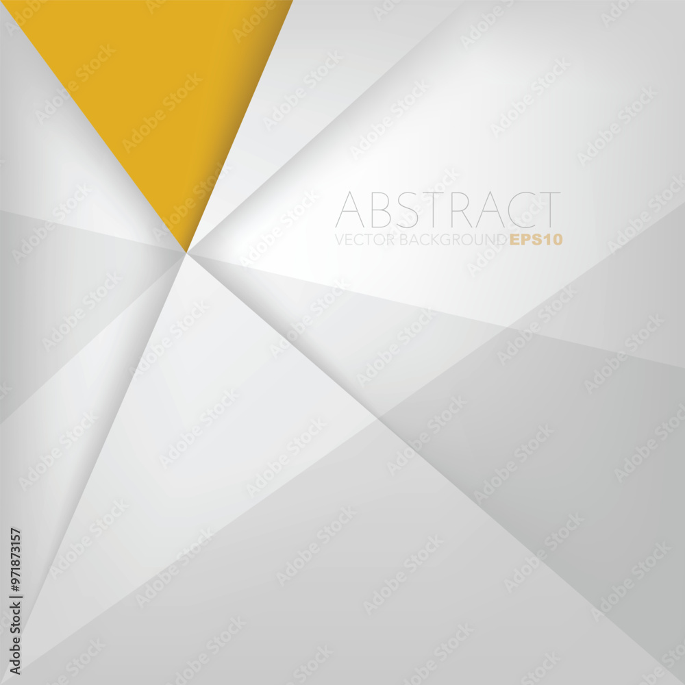 Poster graphic geometric triangle overlap vector layer background for text and message design
