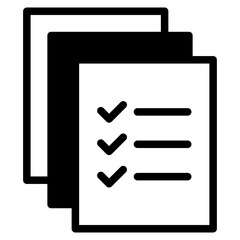 Document checklist icon