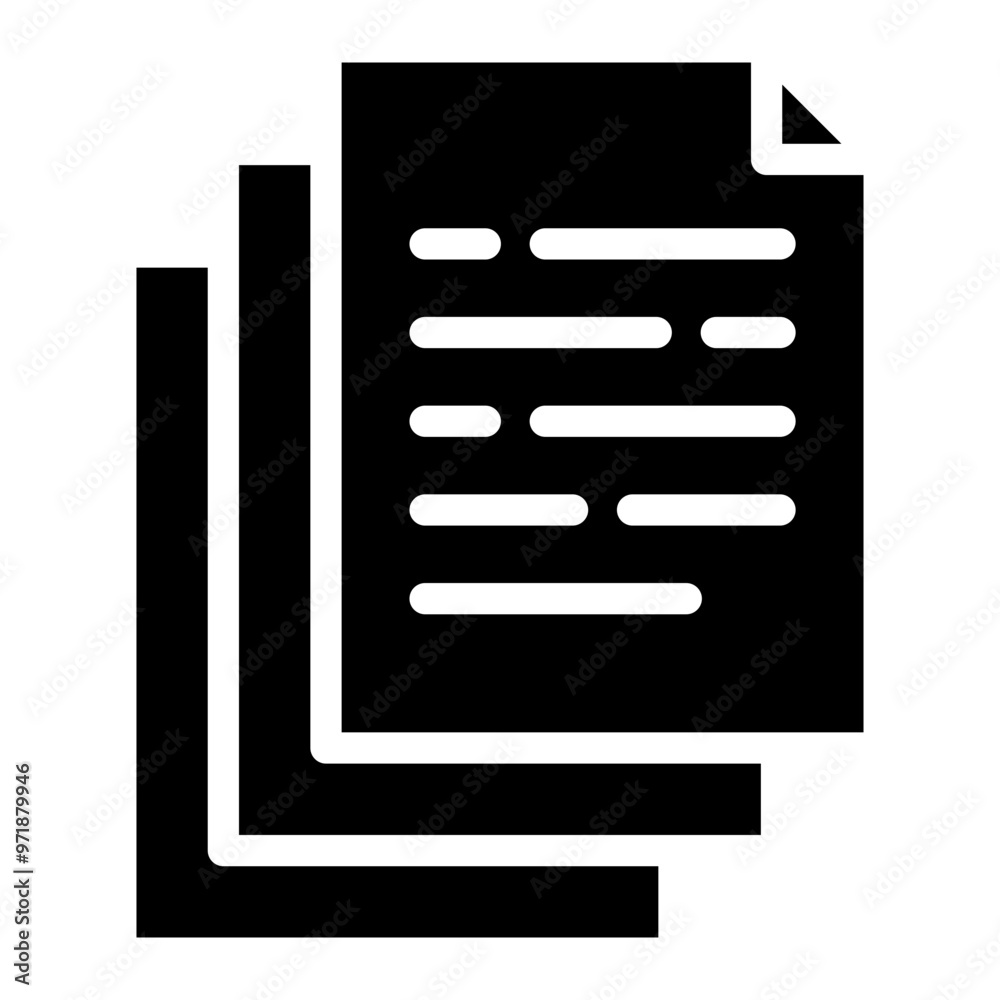 Poster document icon