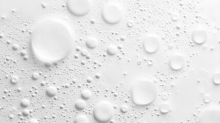 Abstract White Drops Texture