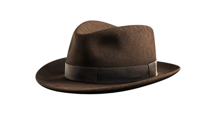 Fedora Hat isolated, Generative AI