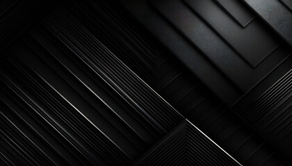 Background. Abstract black background material. Geometric pattern. Black background material.