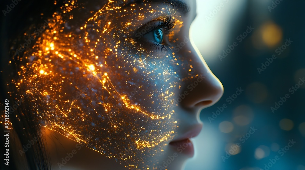 Poster Evolution of AI Technology from Reactive to Theory of mind and Selfaware Steps to Bring AI Collaborate with Humans Closely Conceptual Photo : Generative AI
