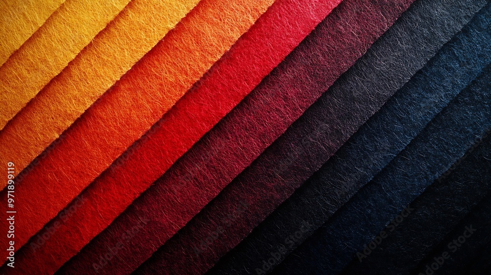 Leinwandbilder texture of old craft red and black color paper background macro structure of vintage abstract cardbo