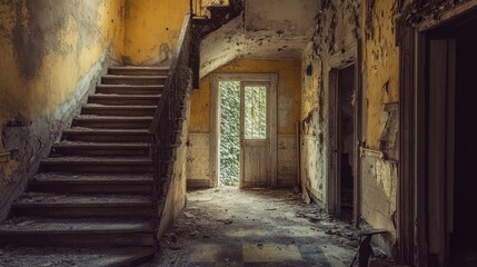 Abandoned Mansion Hallway