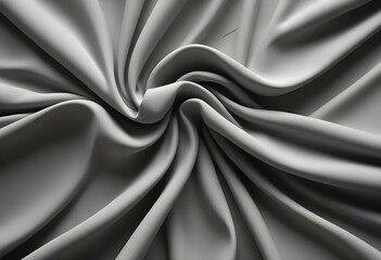 Fototapeta premium Swirling black and white fabric