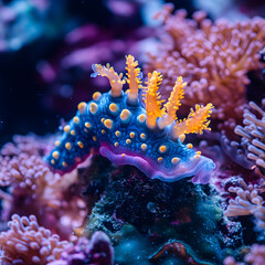 blue sea anemone