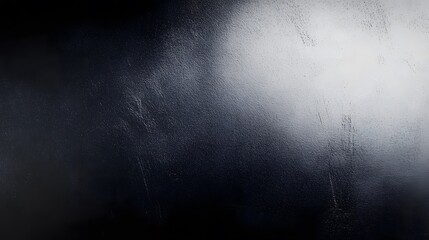 Black and white grainy textured banner, ideal for modern and minimalistic poster or header designs. The subtle texture and monochrome palette create a sophisticated and sleek visual