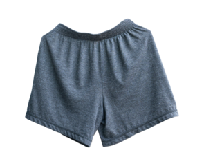 Men's boxer shorts isolated on transparent background, PNG File