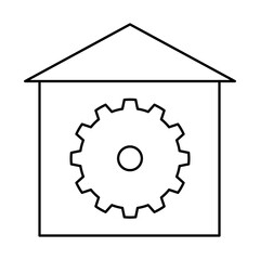 constructor maintenance of construction tool outline icon collections