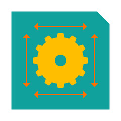 constructor plan of construction tool flat icon collections