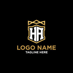 Initial logo H monogram