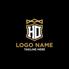 Initial logo H monogram