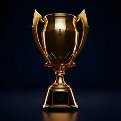 Trofeo de oro - obrazy, fototapety, plakaty