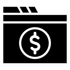 Folder icon vector symbol illustration