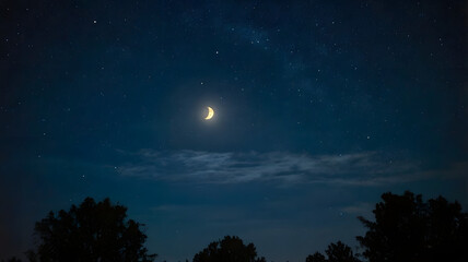 Fototapeta premium sky with stars