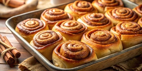 Delicious homemade cinnamon sugar rolls fresh out of the oven, baking, craft, rolls, cinnamon, sugar, sweet, pastry, dessert