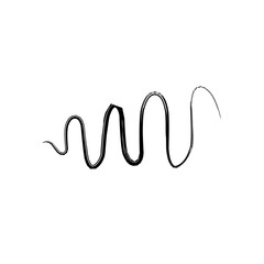 Obraz premium chalk wave abstract lines