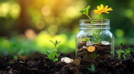 Growing Money in a Jar