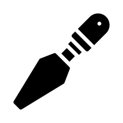 carving tools glyph icon