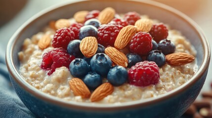 Delicious and Healthy Oatmeal Breakfast