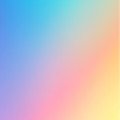 Abstract Gradient Background with Blue, Purple, Pink, and Yellow Hues