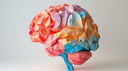 colorful illustration of the human brain