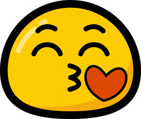 Cute Emoji Emoticon Illustration