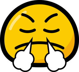 Cute Emoji Emoticon Illustration