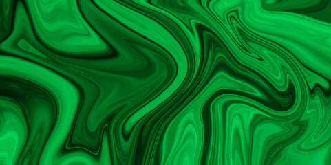 The texture of green and black marble pattern modern style Liquid background. green marble pattern texture natural background. Paper with soft waves fabric liquid metallic art paint texture.	
