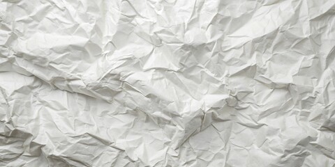 Fototapeta premium White creased tissue paper texture background