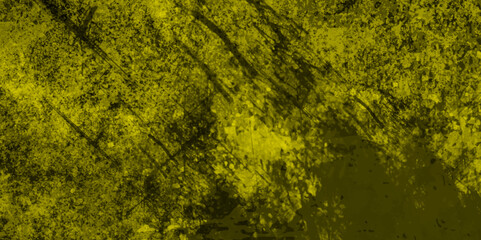 Bright and light yellow dynamic grunge paper texture abstract background, stucco wall texture dirty yellow old grunge texture colorful modern abstract watercolor black background for your design.