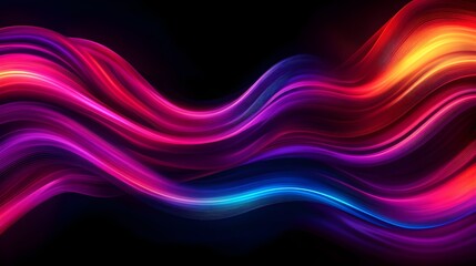 Fototapeta premium Intricate geometric swirls in primary colors, sharp edges with glowing effects, seamless pattern design, digital art, high contrast, futuristic and abstract, vibrant and eye-catching.