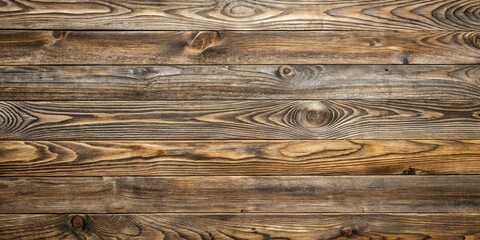 Wooden plank texture background with brown and grey slats in tilted angle