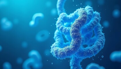  Viral Vortex  A 3D Rendition of a Virus in Motion