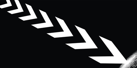 Obraz premium arrows on white background. modern