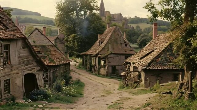 medieval village