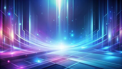 Abstract futuristic background with shades of blue and purple , Technology, digital, innovation, modern, creative, science fiction