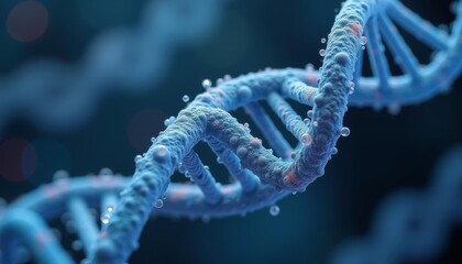  Exploring the blueprint of life  DNA strands in 3D