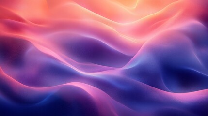 Obraz premium Colorful Abstract Gradient Waves Generative AI