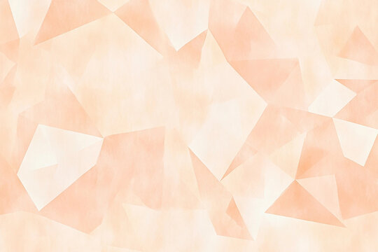 Geometric Monochromatic Peach Fuzz Color Pattern Design