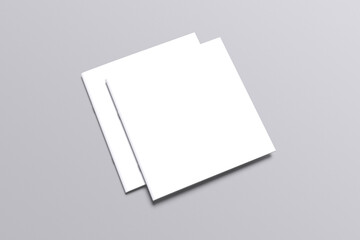 Square Brochure Blank