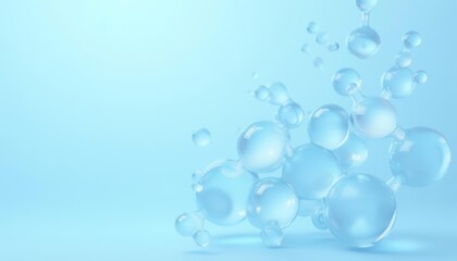  Ethereal Bubbles in a Blue Dreamscape