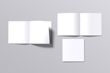 Square Brochure Blank