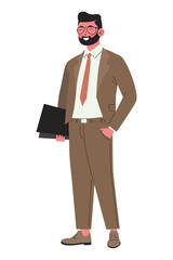 entrepreneur adult man standing