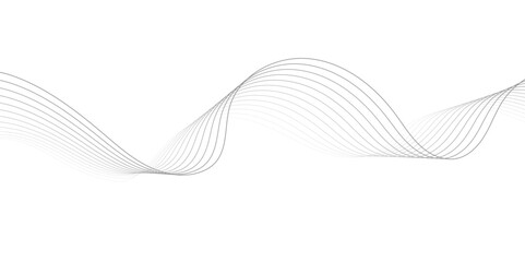 abstract curve line white background. Soft smooth lines curving to form a surface of light and white and light gray wave modern soft luxury texture with smooth and clean vector subtle .	
