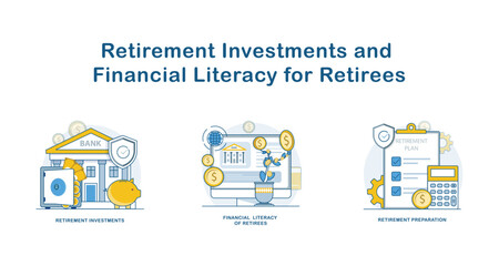 Retirement Investments and Financial Literacy for Retirees: A Comprehensive Guide to Pension Funds and Savings Education