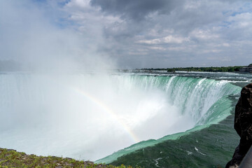 Fototapeta premium rainbow over falls